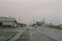 Regen in Hokitika